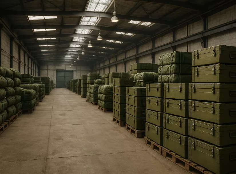 Склады: Незаметные герои гражданской и военной жизни