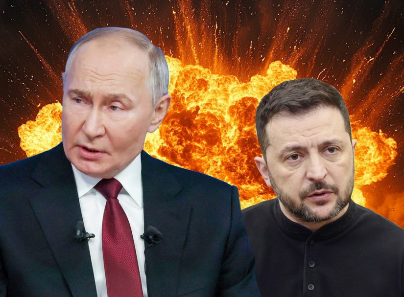 «Он совсем обезумел!» Зеленский перешел грань: ЗАЭС в огне — ответ Путина испепелит всю Украину до Львова?