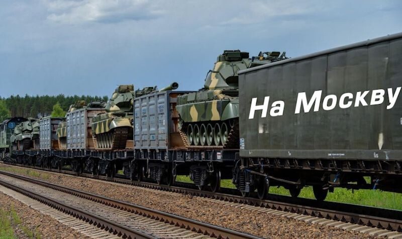 Опять на Берлин? Германия почти достроили секретную железную дорогу вглубь Украины для быстроты доставки оружия