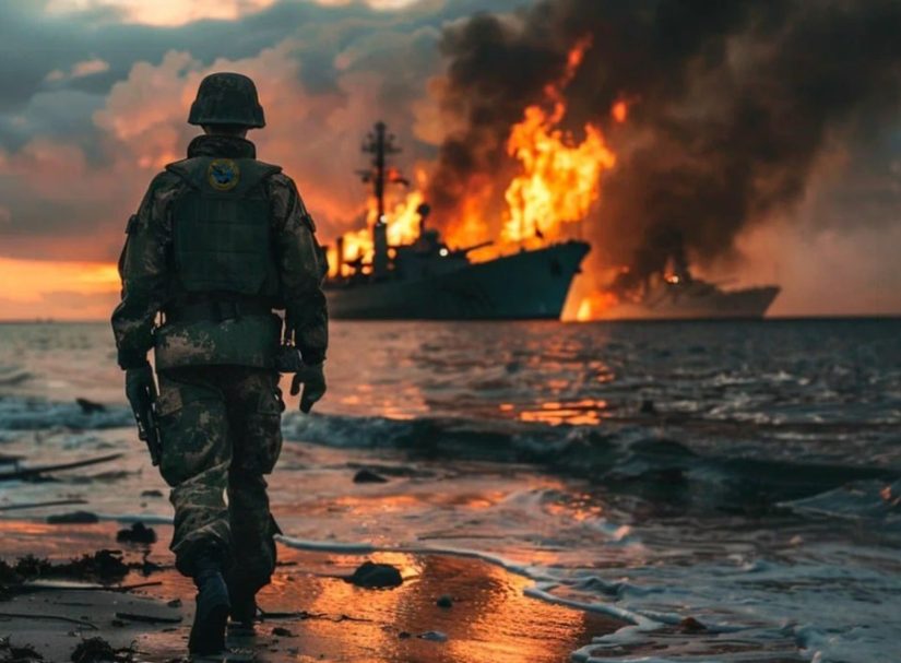 ВСУ: Горит воинская часть разведчиков Черноморского флота. Под Варшавой взорвался "Шахед": НАТО в панике – "зонтик" не работает