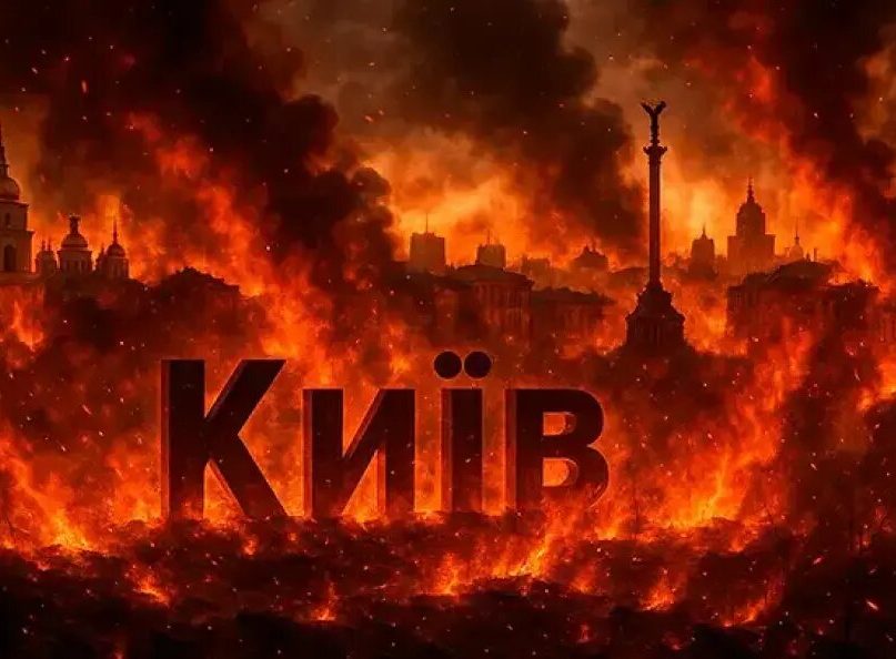 "Как вы могли!": По всей Украине встали поезда. Киев горит, на связь вышли русские военные. Последний раз так бил "Генерал Армагеддон"