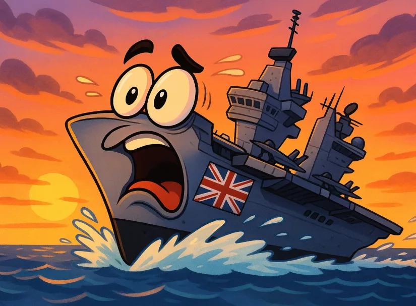 Был флот у Лондона и кончился. Так Россия решит вопрос