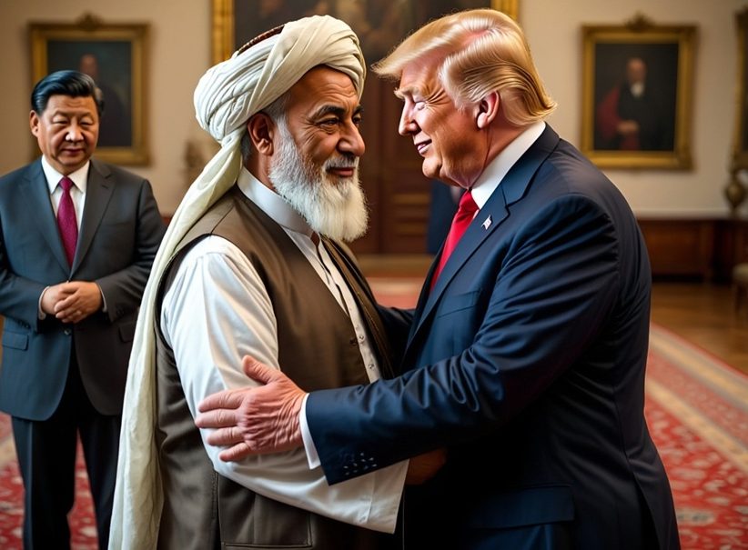 «Мы возвращаемся в Афганистан»: Трамп и талибы вместе подготовят ядерную войну с Китаем