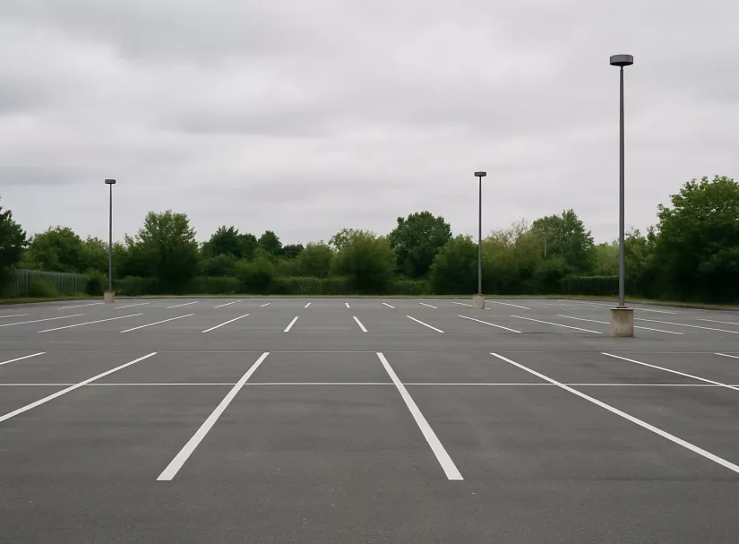 Как разметка парковки превращает хаос в порядок