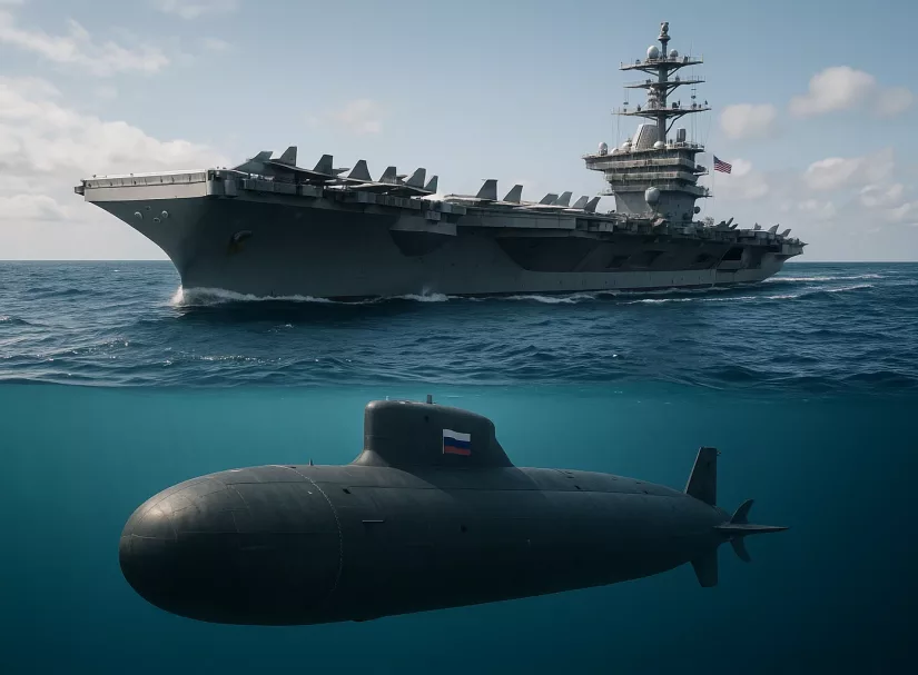 К берегам России выдвинулся авианосец США: Реакция Путина стала для Трампа "сюрпризом". То, чего Пентагон боялся, случилось