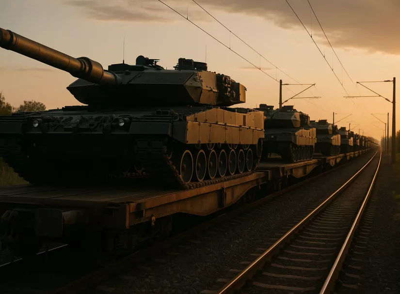 Большая война с Россией. Зачем НАТО железнодорожная евроколея аж до Днепра