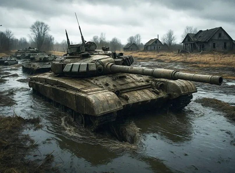 Русские танки довели Европу до истерики: Прикрыться от России болотным щитом. Начался последний акт отчаяния