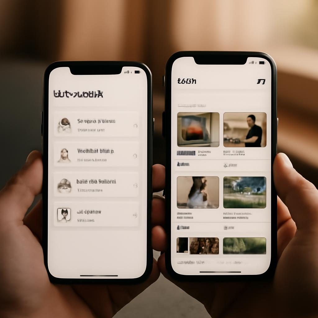Сравнение интерфейсов сервисов подработки
