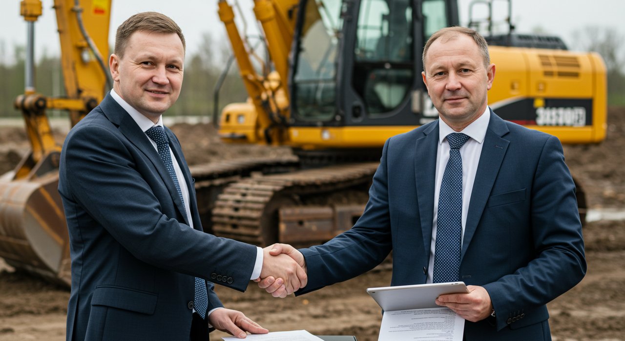 Заключение выгодной сделки лизинга на экскаватор