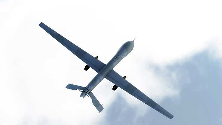 Кадры «воздушного боя»: «Гербера» уходит от ударного дрона врага (Видео)