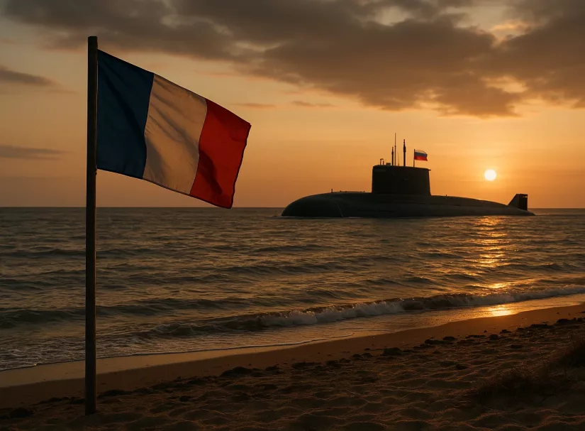 Мы смотрим – и уже боимся: "Новороссийск" привёз "Калибры" к берегам Франции и свёл с ума всю Европу?