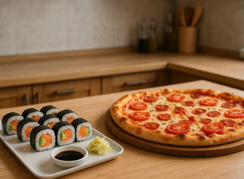 Как заказать суши и роллы в Воткинске с доставкой от «Макароллыч»?