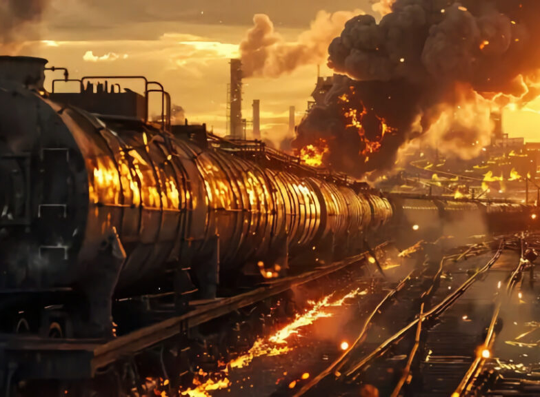 Правда об ударе по поезду: на Украине вой, а русские всё делают правильно — «Фото ставит все точки над «И»