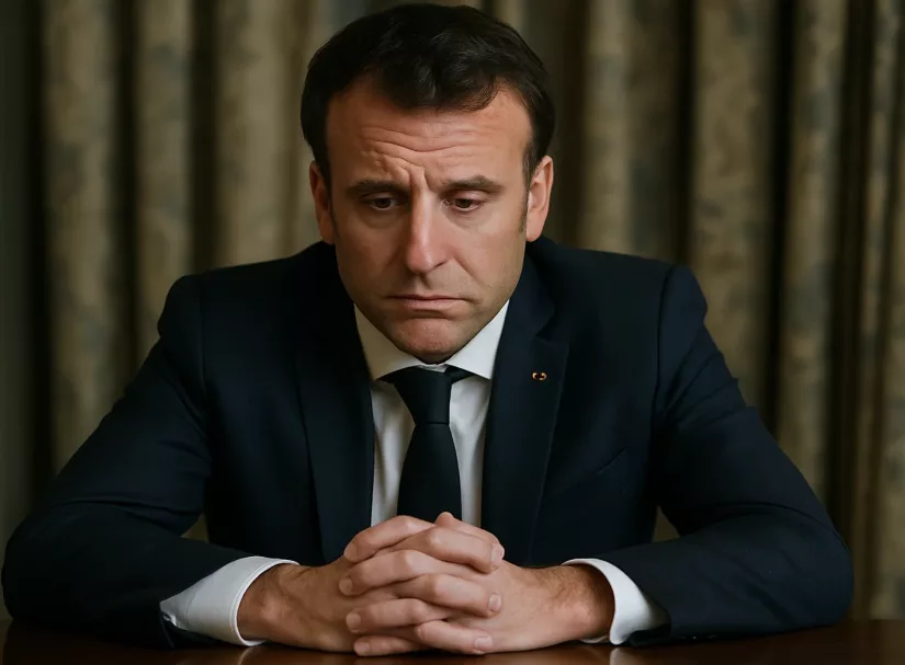 Макрон бьется в истерике из-за России