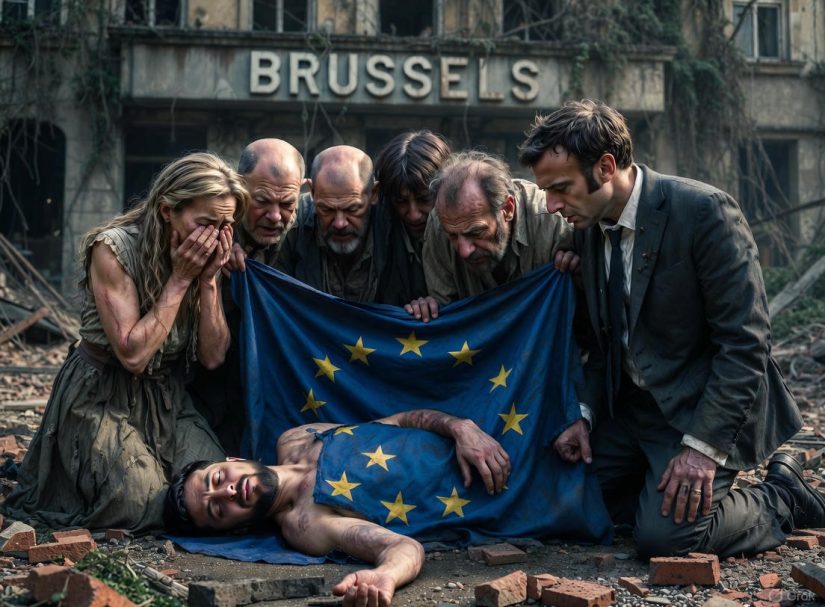 ЕС – жалкий кукловод в агонии: Трамп и Путин разорвут "мирный" капкан, а Брюссель сдохнет в одиночестве!