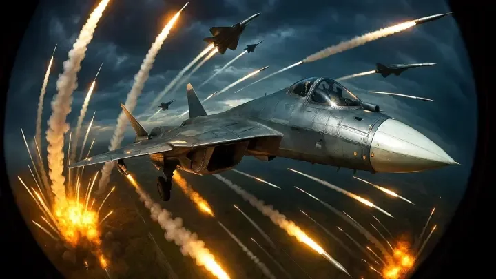 Потеря элитного пилота: Су-27 сбит в 100 км от линии фронта – удар по ВВС