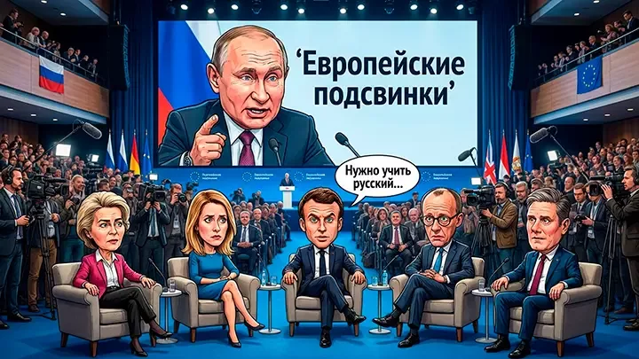 Путин предостерегает Европу: "Подсвинки" в истерике от жёсткого сигнала Москвы
