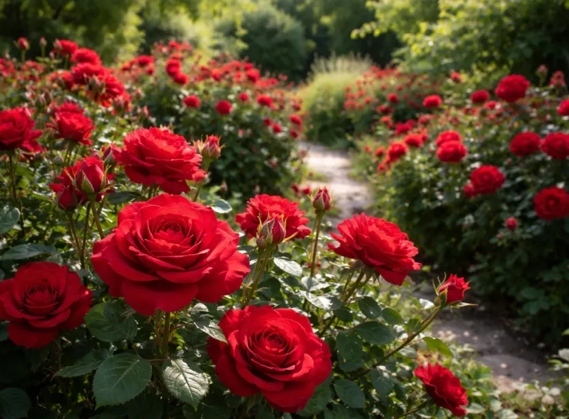 Какие красные розы лучше выбрать для начинающих садоводов?