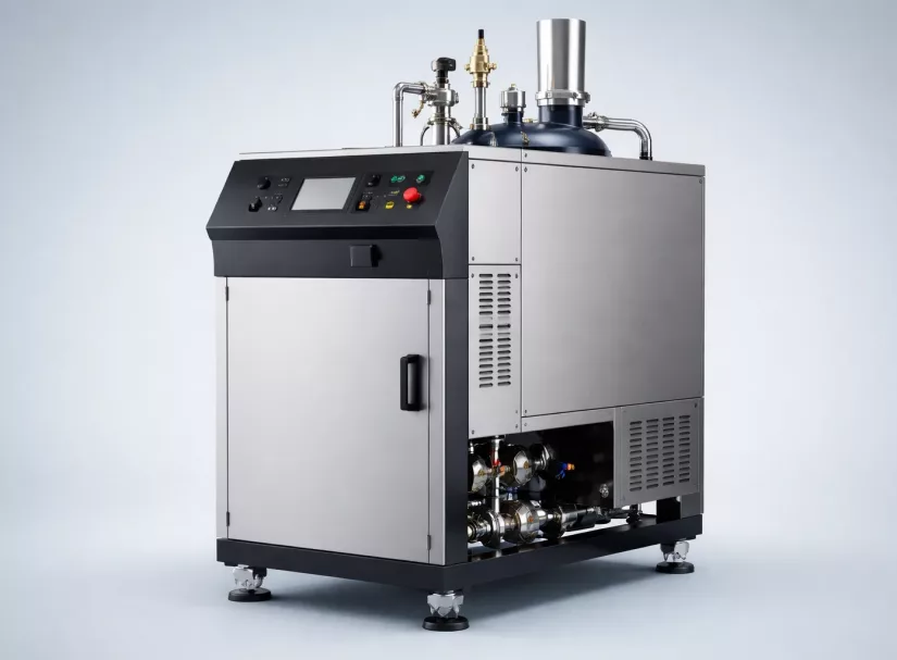 Обслуживание промышленного парогенератора