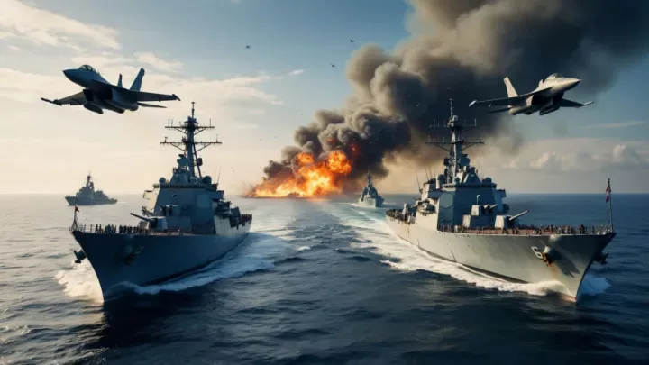 48 часов до удара: флот Путина и Си встаёт на пути американских ракет