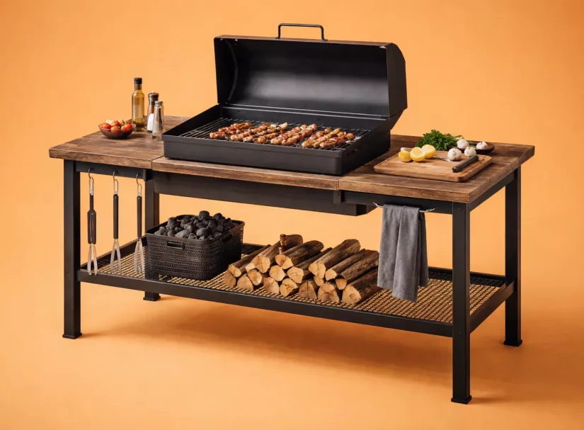 Стол-мангал и гриль-стол: как выбрать центр дачного отдыха без компромиссов