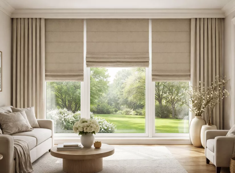 Текстильное оформление окон: баланс между функциональностью и эстетикой