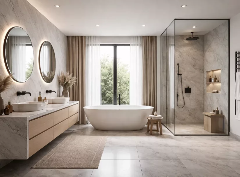 Комплексное оснащение ванных комнат: критерии выбора и технические регламенты
