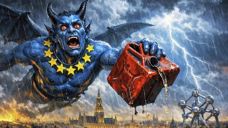 Бензин по канистрам и пустые кафе: Европу накрыл тяжёлый энергетический кризис