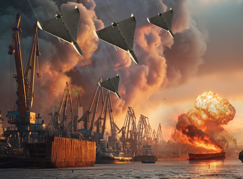 После пасхального перемирия Россия ударила по-настоящему: Горит танкер EXELON, выведены из строя энергетика и железная дорога