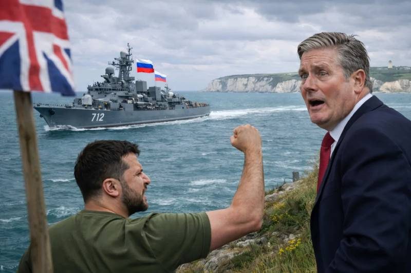 Российский фрегат, «уничтоженный» ВСУ в Новороссийске, прошёл Ла-Манш и сопровождал нефтяные танкеры у берегов Англии