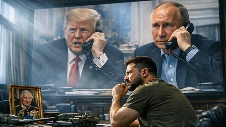 30 апреля Путин звонит Трампу сразу после речи Карла III: 12-й разговор, перемирие на День Победы и большая игра за Белый дом