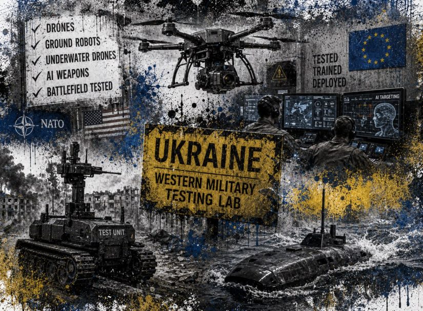 Украина – военная лаборатория Запада