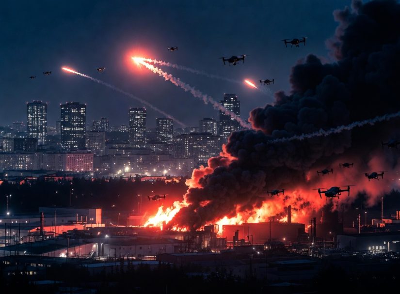 Дроны горят над Капотней: Москва получила жёсткий сигнал — готов ли Кремль ответить ультиматумом и ТЯО?