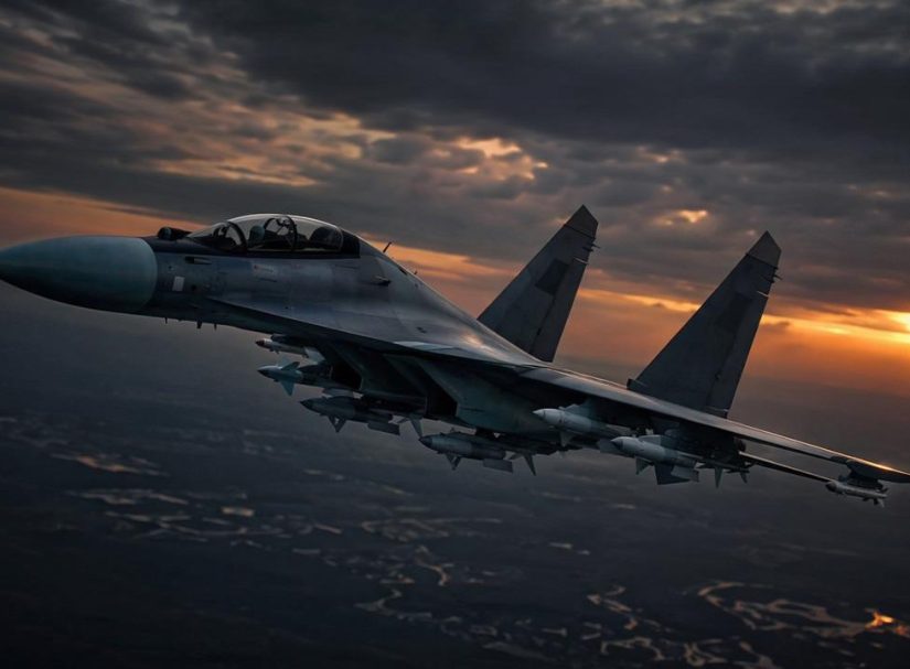 Прямо у границ НАТО. Россия показала Су-30СМ2 с ракетами: Ох, что потом началось