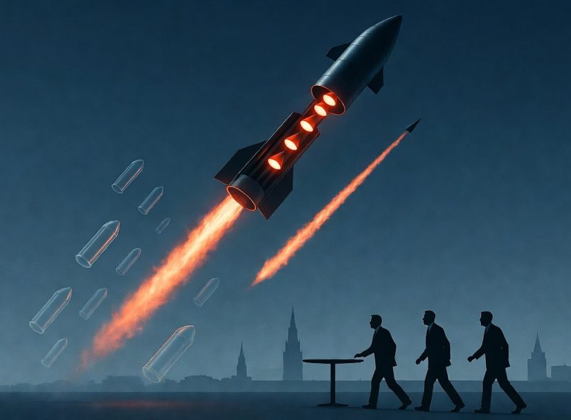 «Орешник» переходит к реальным ударам: от демонстрационных болванок к боевым зарядам — и Европа уже ищет диалог на Смоленской