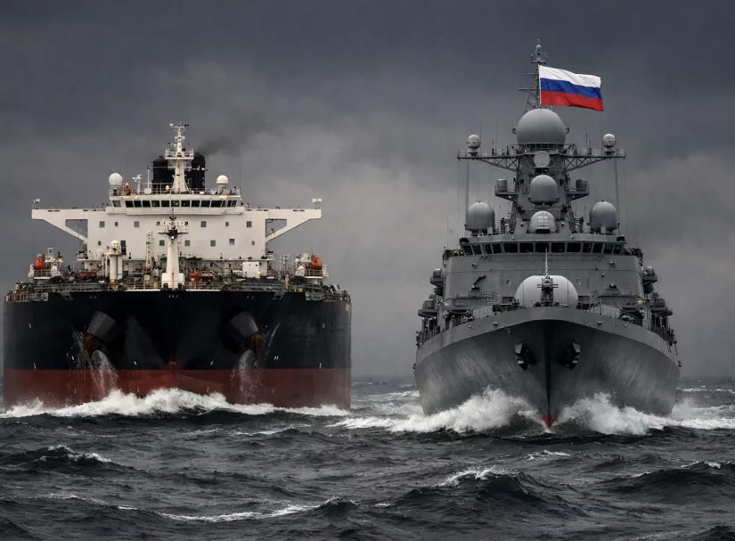 Русский корабль выстрелил в сторону НАТО. "Ответка" Стармеру