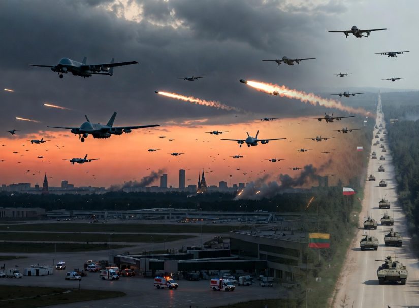 От 52 дронов над Москвой до горящих бензовозов в Борисполе и танков НАТО у Калининграда: день показал новую реальность этой войны