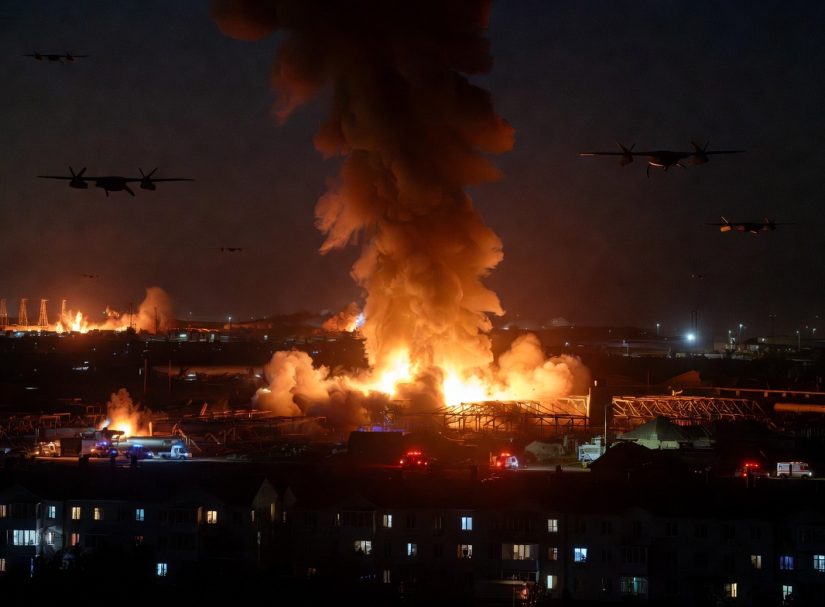 Взорван склад с обеднённым ураном под Киевом: эвакуация, британцы и охота «Гераней» на топливо ВСУ