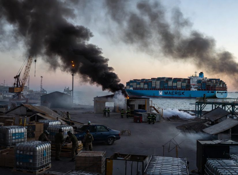 Удары по Одессе перекрыли главный путь снабжения ВСУ: Maersk сбежал, логистика на грани коллапса