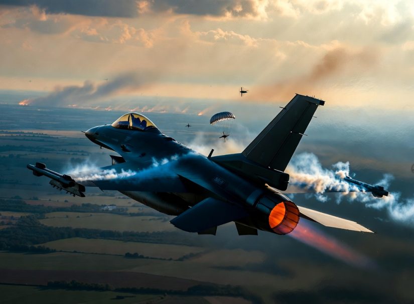 F-16 против дронов 29 июля: очередная авария, живой пилот и старые вопросы о цене западной техники