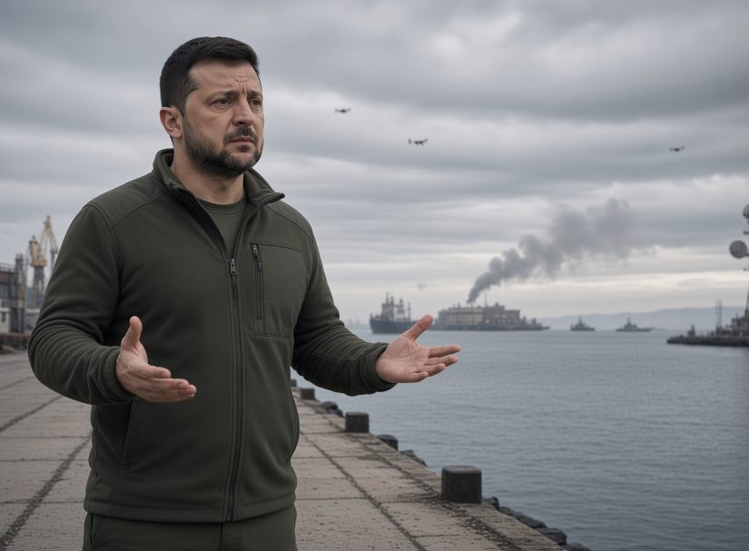 Зеленский запросил перемирие на море после полной остановки украинских портов, а в Италии взорвался ключевой поставщик боеприпасов ВСУ