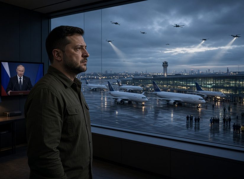 Срыв рейсов вместо удара по полосам: как Киев хочет дожать Москву через авиацию