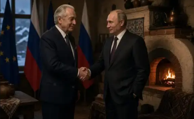 Фото Шрёдера дома у Путина — это особый знак Западу: два кадра, перевернувшие повестку