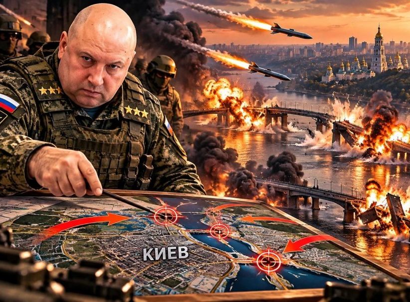 Суровикину приписали задачу разрезать Киев по Днепру: что стоит за семью мостами