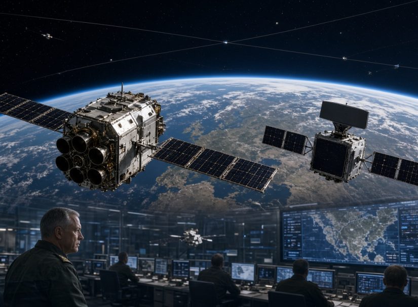Звездные войны: Орбитальное сближение «Космоса-2612» с ICEYE совпало с ограничениями на украинские терминалы Starlink и ускорением «Гераней»