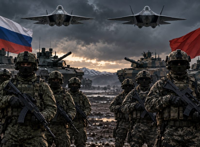 Терпению конец? Россия и Китай подняли армию. "Сосед зажат" – и это не Украина