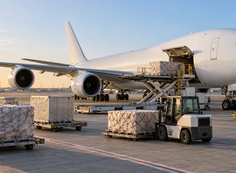Перевозка грузов воздушным транспортом: международная доставка с INTEL LOGISTIC